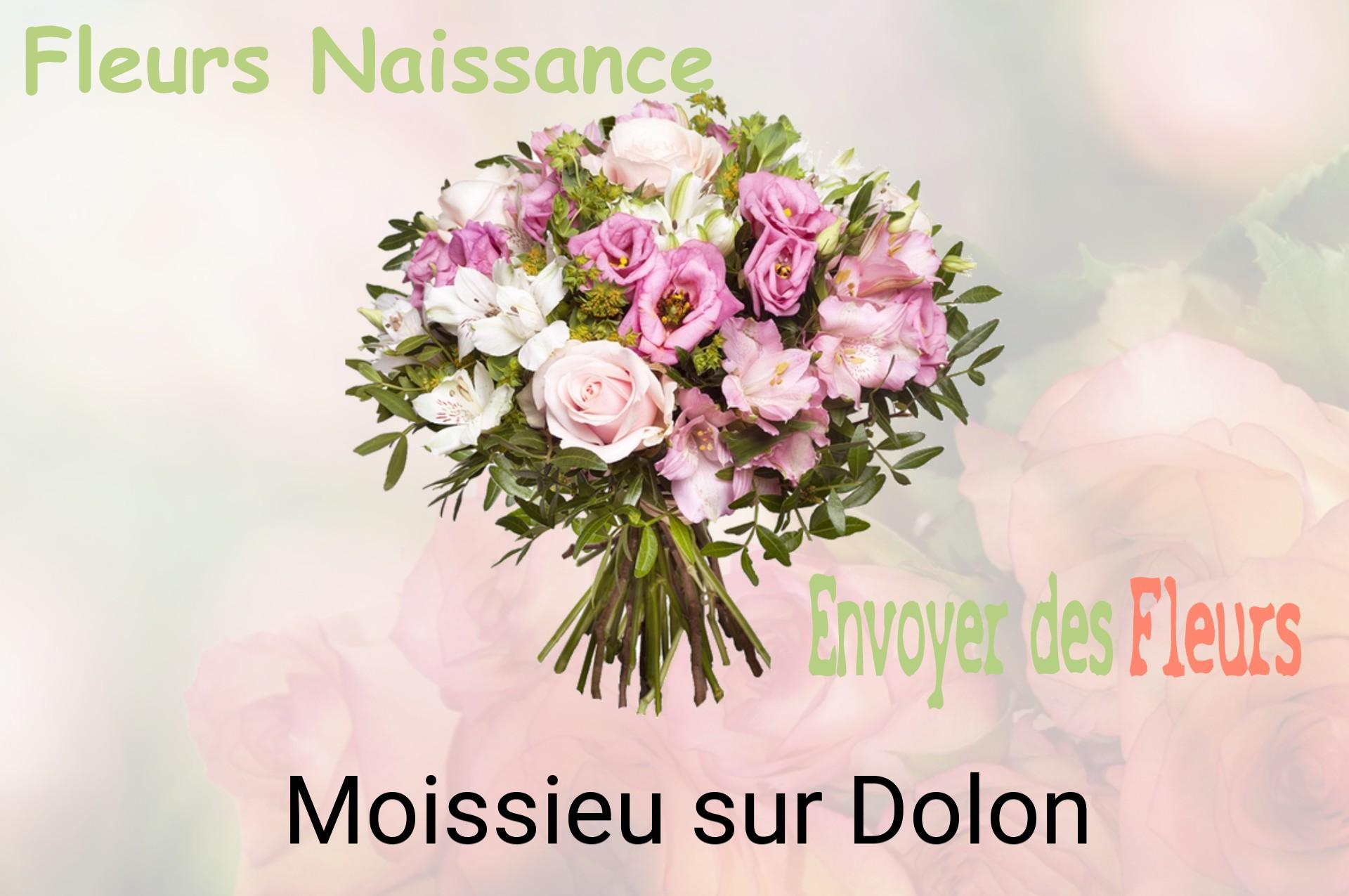 Bouquet de fleurs de naissance livré à Moissieu-sur-Dolon